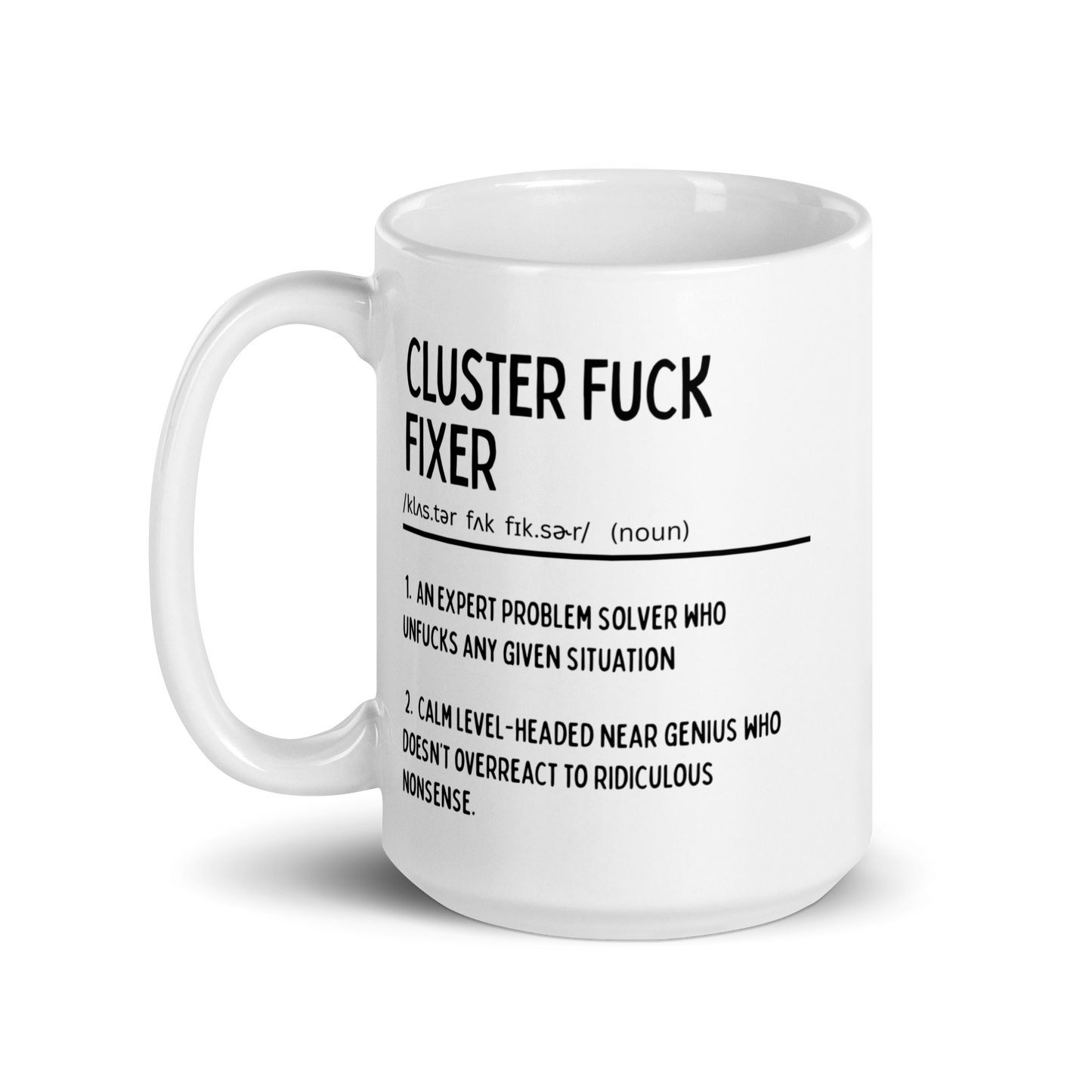 Cluster F*ck Fixer mug