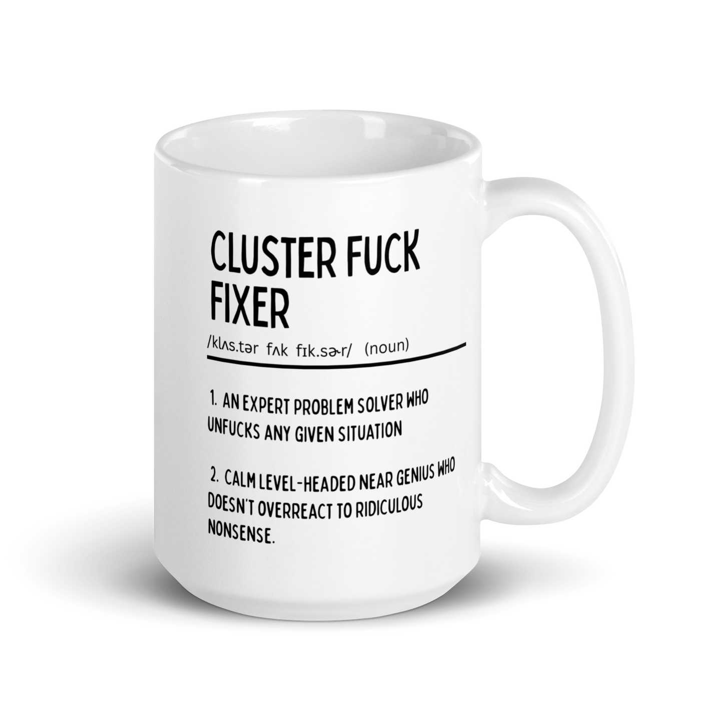 Cluster F*ck Fixer mug
