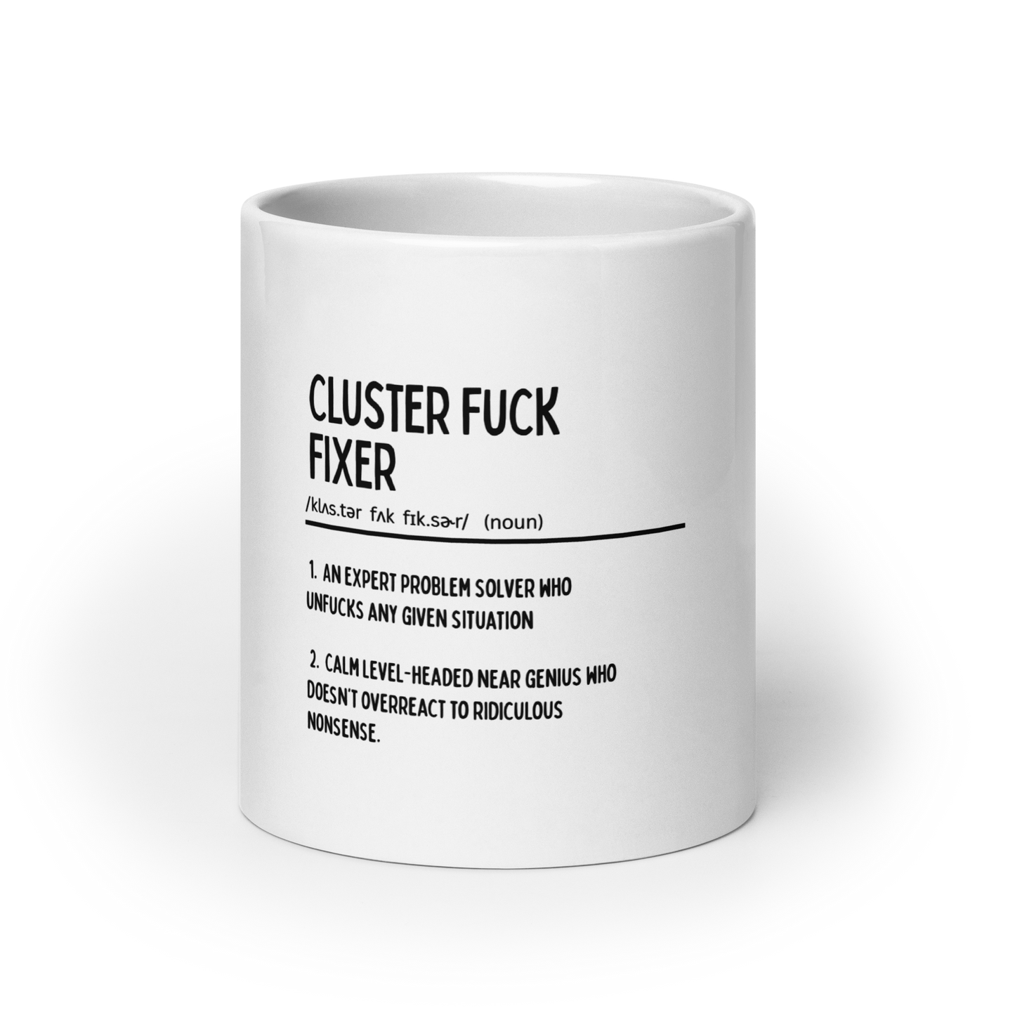 Cluster F*ck Fixer mug